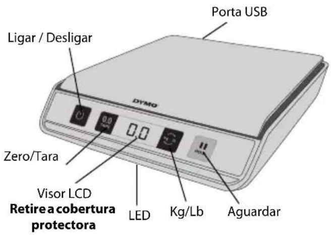 DYMO M10 - Para configurar a balança - 1