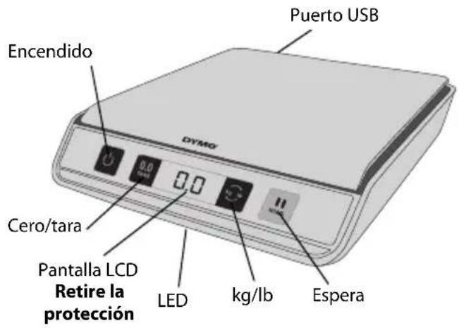 DYMO M10 - Para configurar la báscula - 1