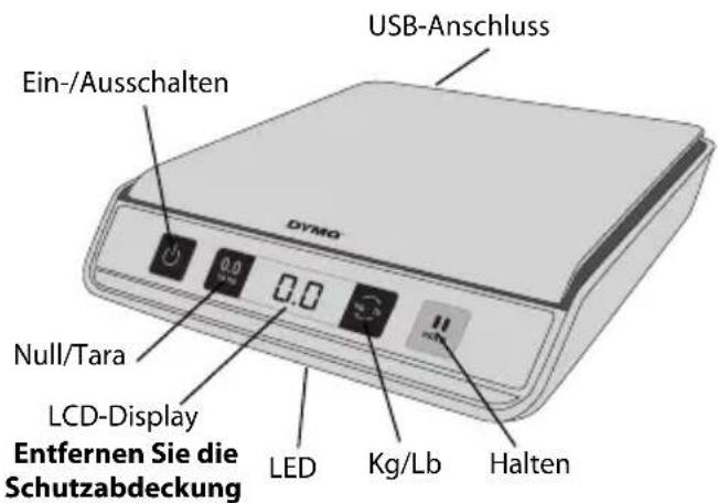 DYMO M10 - Einrichten der Waage - 1