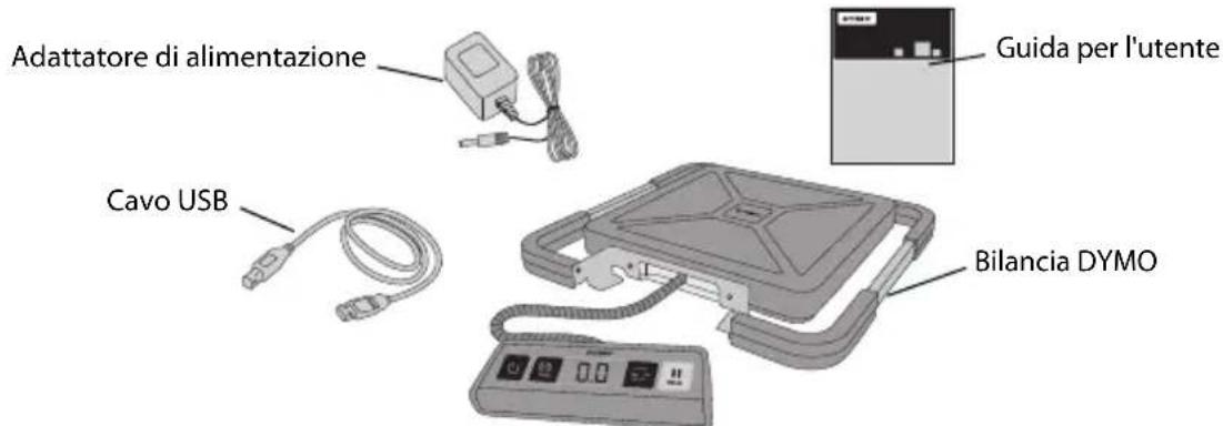 DYMO S50 - Per impostare la bilancia - 1