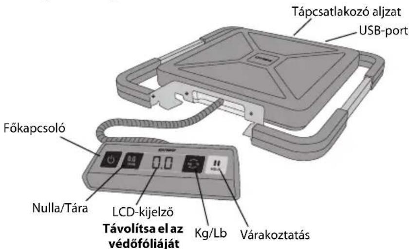 DYMO S50 - A mérleg beállítása - 2