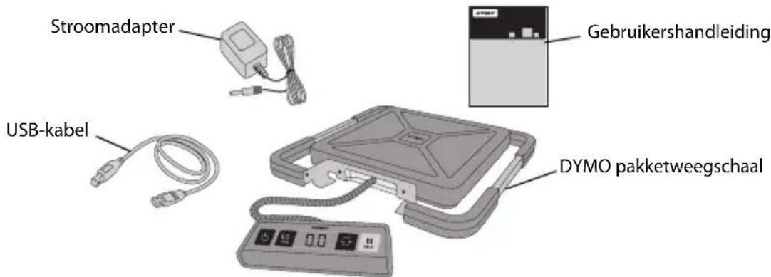 DYMO S100 - De weegschaal opstellen. - 1