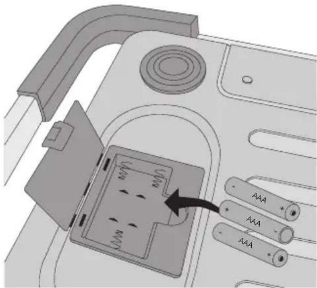 DYMO S100 - Slik setter du i batteriene - 1