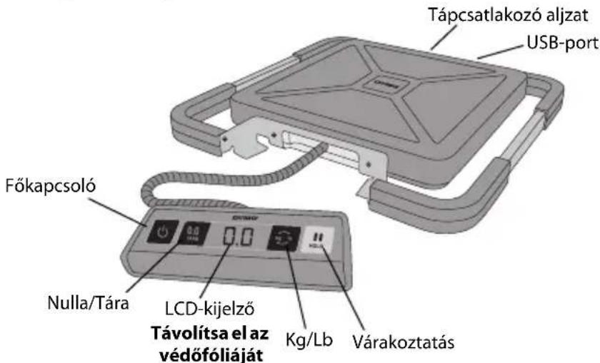 DYMO S100 - A mérleg beállítása - 2