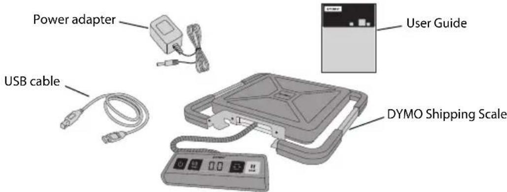 DYMO S180 - To set up the scale - 1