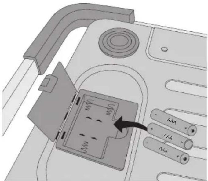DYMO S180 - Para colocar las pilas - 1
