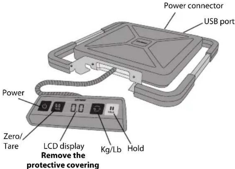 DYMO S180 - To set up the scale - 2