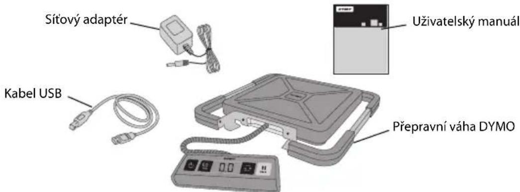 DYMO S180 - Postup nastavení váhy - 1