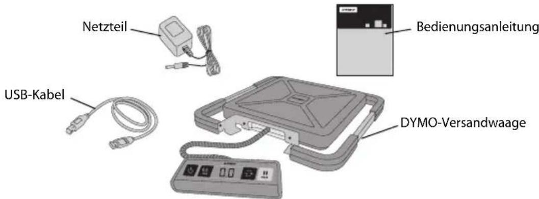 DYMO S180 - So richten Sie die Waage ein - 1