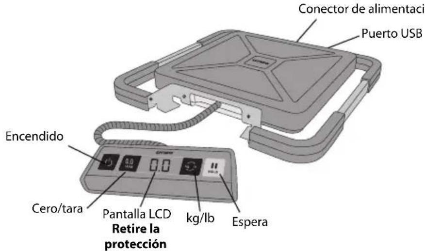 DYMO S180 - Para configurar la báscula - 2
