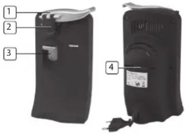 TRISTAR BO-2104 - PeÇAS DeSCRIÇÃO - 1
