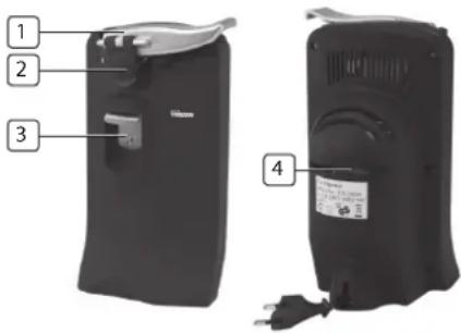 TRISTAR BO-2104 - PARTS LIST - 1
