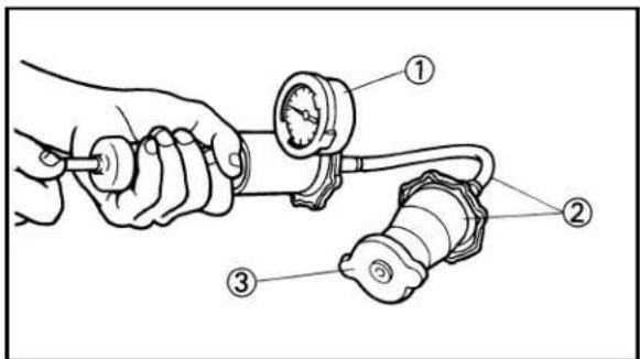 YAMAHA TZ250 - RADIATOR CAP INSPECTION/ RADIATOR CAP OPENING PRESSURE INSPECTION - 3