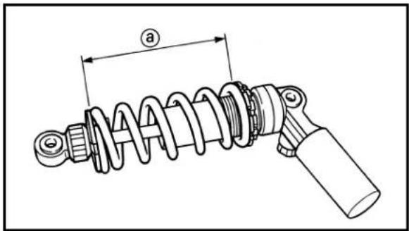 YAMAHA TZ250 - REAR SHOCK ABSORBER REBOUND DAMPING FORCE ADJUSTMENT - 2