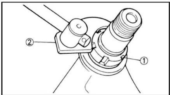 YAMAHA TZ250 - EC36U060 STEERING HEAD INSPECTION AND ADJUSTMENT - 3