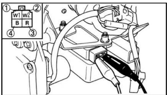 YAMAHA TZ250 - EC682000 CHARGING VOLTAGE INSPECTION - 1