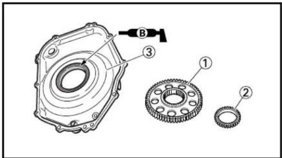 YAMAHA TZ250 - PRIMARY DRIVEN GEAR, PRIMARY DRIVE GEAR AND BALANCER SHAFT - 3
