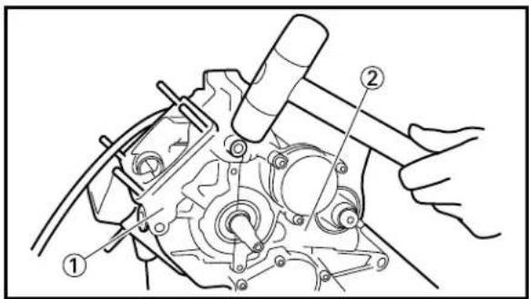 YAMAHA TZ250 - 11.Tighten: - 4