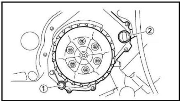 YAMAHA TZ250 - TRANSMISSION OIL REPLACEMENT - 1