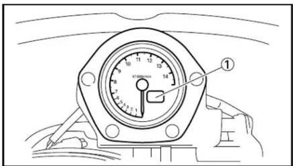 YAMAHA TZ250 - TACHOMETER - 1