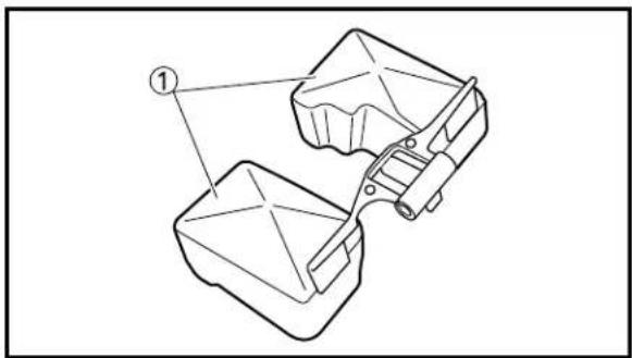 YAMAHA TZ250 - Fuel level gauge adapter: - 2