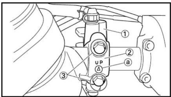 YAMAHA TZ250 - HANDLEBAR - 2