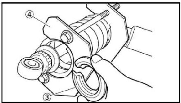 YAMAHA TZ250 - Rear shock absorber - 2