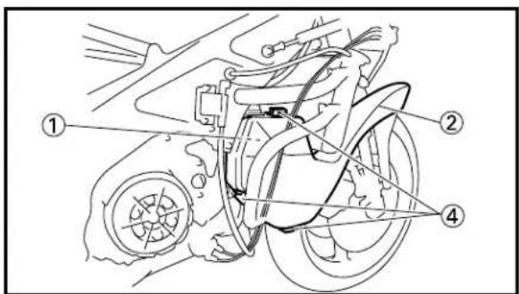 YAMAHA TZ250 - BATTERY - 2