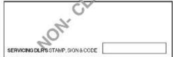 YAMAHA YD110 - CUSTOMER'S CERTIFICATION - 4