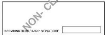 YAMAHA YD110 - CUSTOMER'S CERTIFICATION - 4
