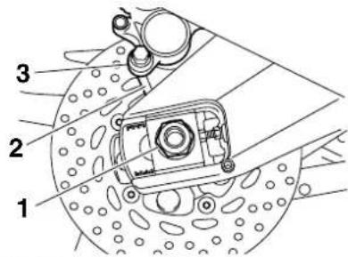 YAMAHA FZ1-S Fazer (2008) - To avoid injury, securely support the vehicle so there is no danger of it falling over. - 1