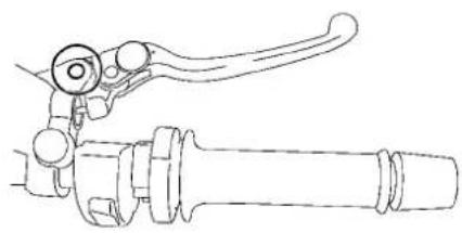 YAMAHA FZ1-S Fazer (2008) - Checking and lubricating the brake and clutch levers - 1