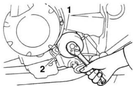 YAMAHA FZ6-N - Om de motorolie te verversen (met of zonder vervanging van oliefilterpatroon) - 2