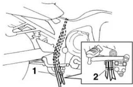 YAMAHA FZ6-N - FUNCTIES VAN INSTRUMENTEN EN BEDIENINGEN - 1