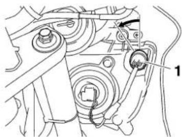 YAMAHA FZS1000 - Replacing an auxiliary light bulb - 1