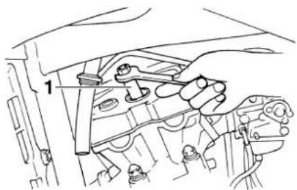 YAMAHA FZS1000 - To remove a spark plug - 2