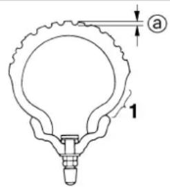 YAMAHA SR125 - WARNING - 1