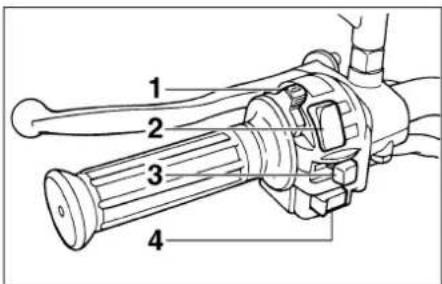 YAMAHA SR125 - Speedometer - 1
