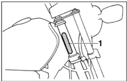 YAMAHA SR125 - Key identification number - 1