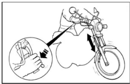 YAMAHA SR125 - WARNING - 1