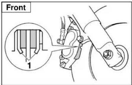 YAMAHA TDM850 - Brake light switch adjustment - 1