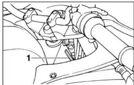 YAMAHA TDM850 - Key identification number - 1
