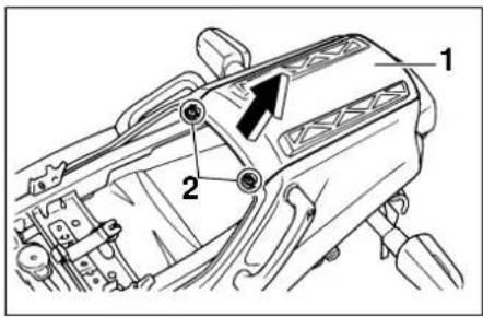YAMAHA TDR125 - Cowlings A and B - 2
