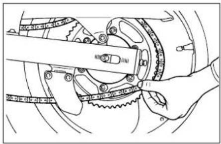 YAMAHA TDR125 - WARNING - 1