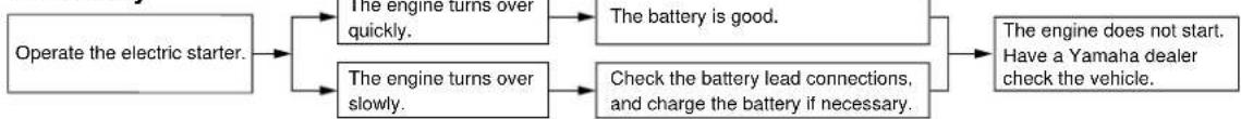 YAMAHA TDR125 - Battery - 1