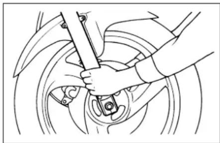 YAMAHA TDR125 - WARNING - 1