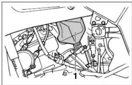 YAMAHA TDR125 - WARNING - 1