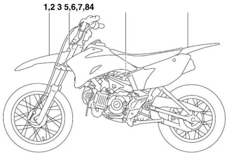 YAMAHA TTR110 - For Canada - 1
