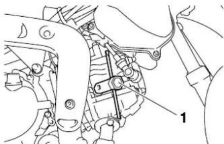 YAMAHA TTR110 - To remove the spark plug - 2