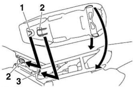 YAMAHA TTR110 - To install the seat - 1